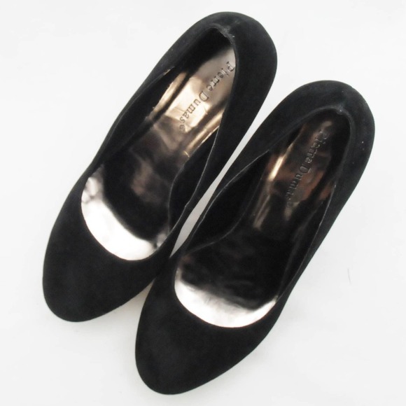 PIERRE Dumas Suede Platform Pump Heel Stiletto Size 8.5 - Picture 3 of 8